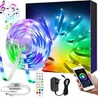 RGB LED Strip Lights 5050 Waterproof Bluetooth 24Keys Remote Controller 1m-30m