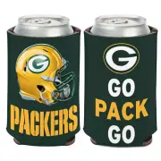 Green Bay Packers Go Pack Go 12oz Can Cooler