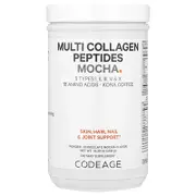 Codeage, Multi Collagen Peptides Powder, Chocolate Mocha, 14.39 oz (408 g)