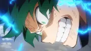 Anime face screenshot boys izuku midoriya boku no hero Playmat Gaming Mat Desk