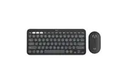Logitech Pebble 2 Combo Wireless Keyboard Mouse - Tonal Graphite [920-012187]
