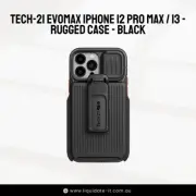 Tech-21 EvoMax iPhone 12 Pro Max / 13 - Rugged Case - Black
