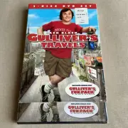 Gulliver's Travels (DVD 2011 NEW 2-Disc Set +Slipcover) Jack Black Comedy Film +