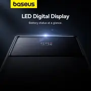 Baseus Star-Lord Digital Display Fast Charge Power Bank 30W 30,000 mAh (Black)