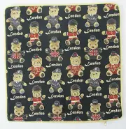 London Bear Design Tapestry Cushion Cover Signare - Set/2 Matching Covers SALE