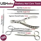 Toenail Cutter Podiatry Kit Instruments Manicure Pedicure Foot Diamond Deb Tools