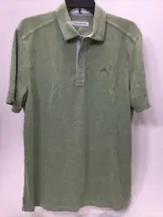 Tommy Bahama Men's Paradiso Cove Short Sleeve Shirt, Wild Clover, M