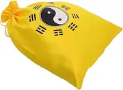 BESPORTBLE Small Drawstring Bag With Eight Trigrams Print Drawstring Backpack Sports Gym String Bag For Outdoor Sports Travel And Camping