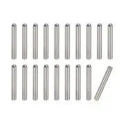 4x20mm Dowel Pins, 20pcs Round Head Flat Chamfered End Dowel Pin