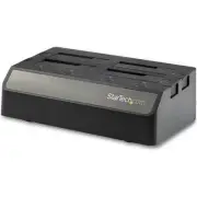 StarTech 4 Bay SATA HDD Docking Station - For 2.5 / 3.5in SSD / HDDs - USB 3.1