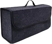Car Soft Storage Box Trunk Bag Travel Storage Organizer Holder Car Accessories Deep Grey