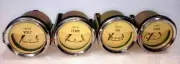 Smiths replica Electrical Gauge Kit chrome bezel 52 mm Temp Oil Fuel Volt Gauge