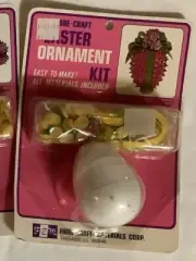 Fibre Crafts Vintage Sequin Egg Easter Ornament Kit