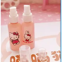 在飛比找蝦皮購物優惠-HelloKitty分裝瓶 可愛卡通化妝品分裝盒 粉色噴瓶膏