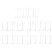 50pcs Tomato Ear Hook Agriculture Fruit Cluster Vine Stem Plant Support Clip