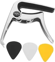 Abaodam Universal Guitar Capo for Acoustic Electric Quick Fixation Clamp Guitar Accessories Guitar Capo Bass Guitar