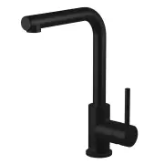 Abey Lucia Square Sidelever Mixer - Black