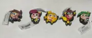 FAIRLY ODD PARENTS JIBBITZ Timmy Turner/Cleft/Wanda/Cosmo/Wanda FISH RARE NEW!
