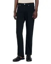 Sandro Straight Jeans in Black