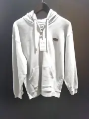 RM Williams Hooded Sweatshirt Full Zip Grey Size Large