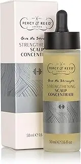 Percy & Reed Give Me Strength Strengthening Scalp Concentrate - High Performance Hair Serum Strengthens & Thickens Hair at the Root Level - Aloe Vera Nourishes and Soothes Scalp - 50ml
