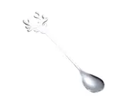 Stirring Spoon Elk Design Reusable Safe Smooth Edge BPA Free Stir Food Grade Fun Mixing Coffee Spoon for Home-A