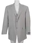 NEW $1650 Hickey Freeman Cashmere Sportcoat (Blazer)! 46 Reg Light Gray USA Made