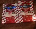 2 Ghirardelli Chocolate Peppermint Bark Assortment Squares 12.7 oz Large Bag