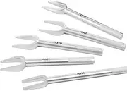Orion Motor Tech 5-Piece Pickle Fork Tool Set, Ball Joint Separator Pitman Arm Separator and Tie Rod Removal Tool Kit for Separating Ball Joints Tie Rods and Pitman Arms