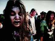 Zombie Walker with Creepy Eyes Looking for Meal The Walking Dead Poster 11.5x16