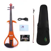 4 String Professional Silent Electric Violin 4/4 full size Solid Wood