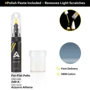 Touch Up Paint For Fiat Palio 240/A Azzurro Athena With Polish Paste
