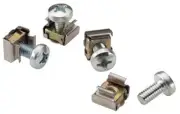 (50) Great Lakes M6 Cage Nuts w/ Screws, HDW-105-50 - Lifetime Warranty
