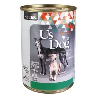 在飛比找Yahoo奇摩購物中心優惠-【Seeds 聖萊西】Us Dog愛犬主食餐罐-小牛肉+蔬菜
