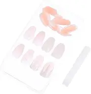 minkissy Nails Christmas Set 72pcs Nail Kit for Full Cover Fingernails Party Manicure