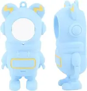 Camera Silicone Protective Case for Insta360 GO3S, Action Camera Spaceman Soft Shell with Anti Lost Rope, Wrist Strap, Protective Skin for Insta360 GO3S Accessories