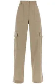 [VALENTINO GARAVANI] VALENTINO GARAVANI cotton cargo pants for men 42 Beige