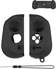 Silicone Case for SCUF Nomad Mobile Gaming Controller,Fulle Shockproof,Non-Slip,Anti-Collision,Black