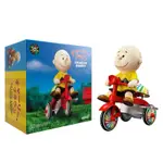 奧司玩具 SUPER7 查理布朗 紅色三輪車 公仔 模型 CHARLIE BROWN SNOOPY 史努比