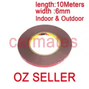 For 3M Double Face Sided Tape 6mm 10 Meters for Automotive Usage Dashboard Door