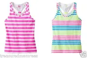 TWO SO Brand Layered Racerback Tank Tops ~ Size 10 1/2 ~ New With Tags