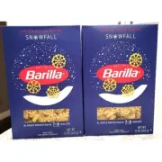 Barilla Snowfall Pasta Limited Edition Holiday 12 oz - Lot of 2 - SHIPS SAME DAY