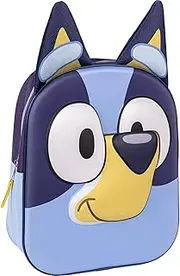 [CERDÁ LIFE'S LITTLE MOMENTS] Bluey Children's School Backpack, Blue, Estándar, Blue, Estándar