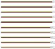 20 Pairs JST Connector Cable 3 Pin Micro JST 1.25mm Pitch Male Female Plug Adapter Lead Extension Cable with 10cm Wire for Mini RC Helicopter LED Strips