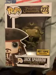 Funko Pop 273 Jack Sparrow Hot Topic Exclusive Good Box Pop Protector