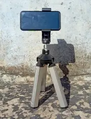 Adjustable Portable Tripod 11" for Phone and Camera Twist & Turn Watch & Record