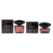 Versace Crystal Noir Kit by Versace for Women - 2 Pc Kit 3oz EDT Spray, 1.7oz EDT Spray