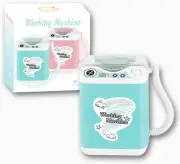 Macaron Blue Mini Makeup Brush Cleaner Plastic Electric Automatic Washing Machin