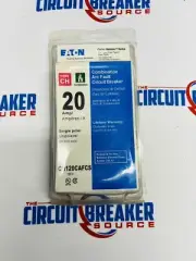 Eaton CH120CAFA Miniature Circuit Breakers (MCBs) CH 1P 20A 240V 50/60Hz 1Ph NEW