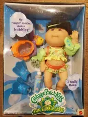 Cabbage Patch Kids Fun Bubble Baby RARE Yellow Bikini NIB